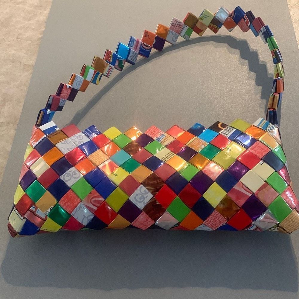 Retro  Candy Wrapper  Purse - Picture 3 of 4